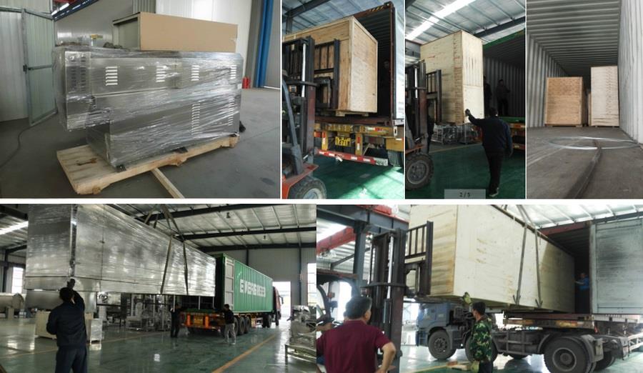 puff snacks processing line