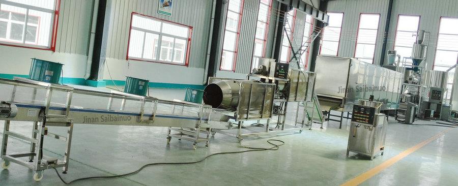Dog food processing line