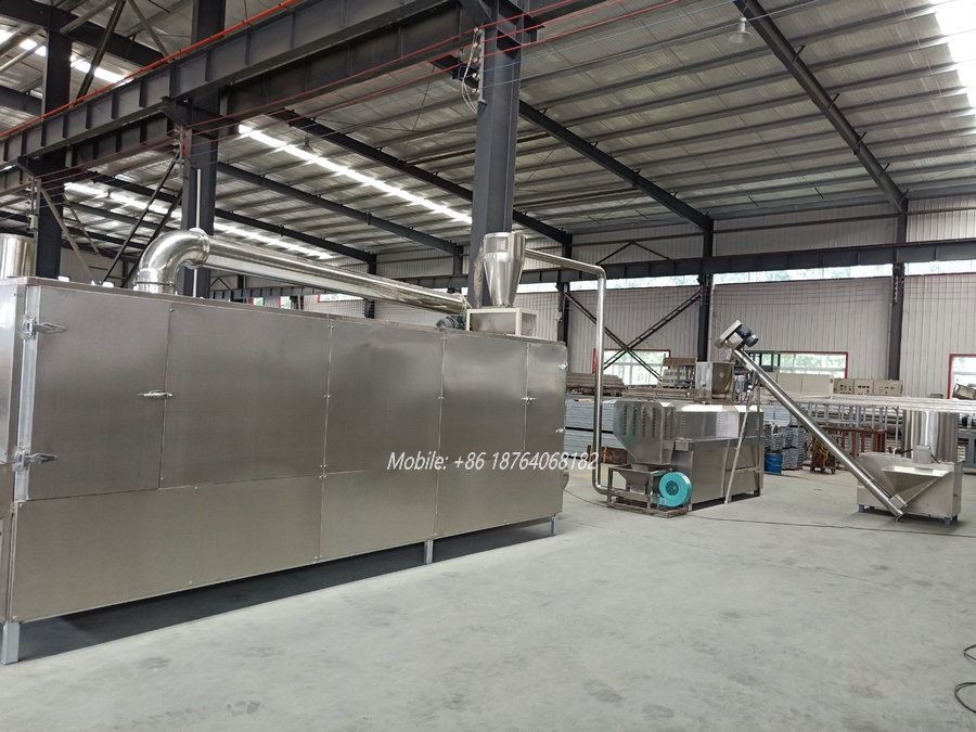 puffed corn chips processing machinery
