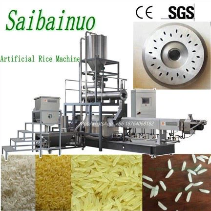 Fremstillingslinje for kunstig ris