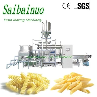 Italiensk Pasta Making Machine Production Line
