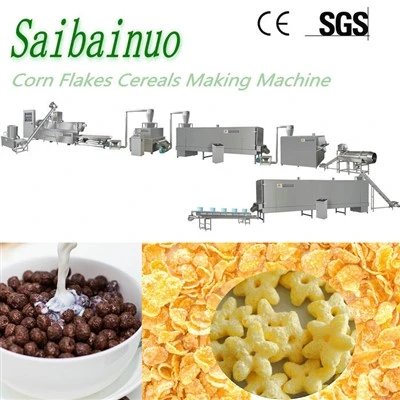 Automatisk bulk cornflakes/morgenmadsproduktionslinje