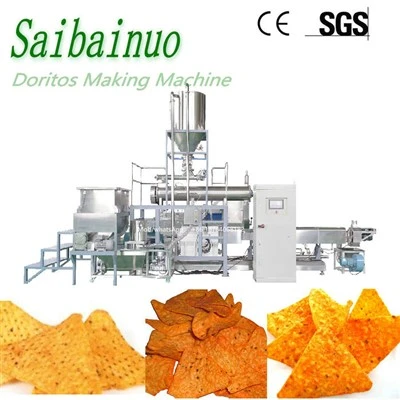 Automatisk ekstruderet majschips Doritos Tortilla produktionslinje