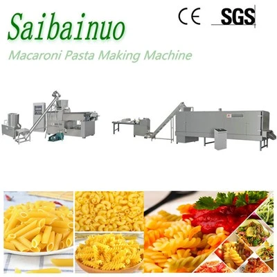 Automatisk multifunktionel makaroni-pastafremstillingsmaskine