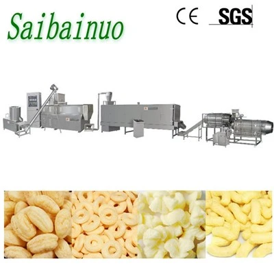 Corn Puffed Snack Ekstrudering Machine
