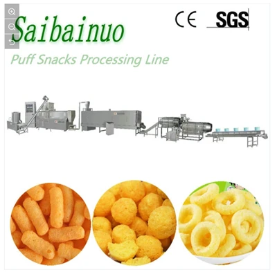 Corn Puffs Snacks Machine Line