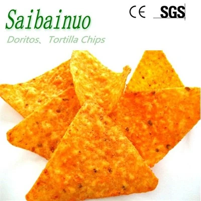 Fuldautomatisk Tortilla, Corn Flakes, Trekantede Flakes Maskiner og Udstyr Produktionslinje