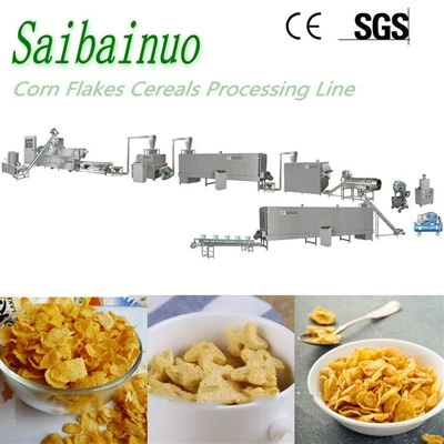 Kellogg's Corn Flakes Morgenmad Cereal Making Plant