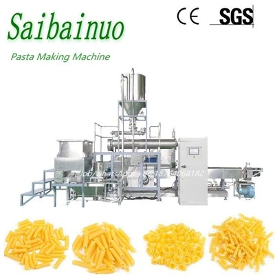 Makaroni Pasta Ekstruder Produktionslinje Making Machine