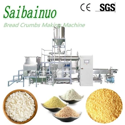 Multi-purpose brødkrumme produktionslinje