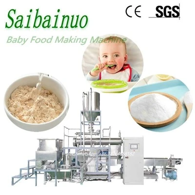 Øjeblikkelig grød babymad pulver produktionslinje