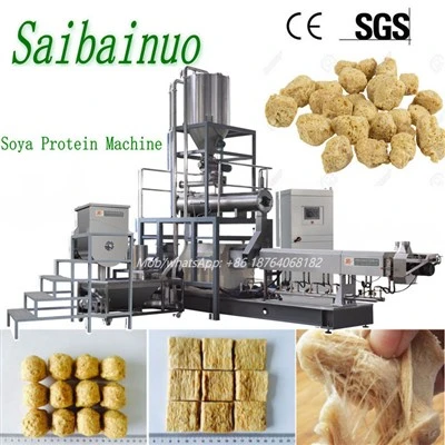 Tekstureret sojabønneproteinfremstillingsmaskine